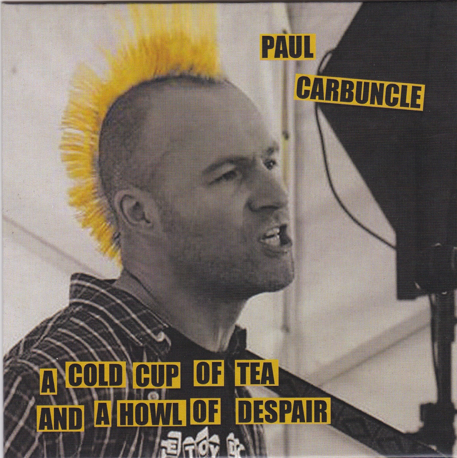 Paul Carbuncle A Cold Cup Of Tea CD (sleeve front)
